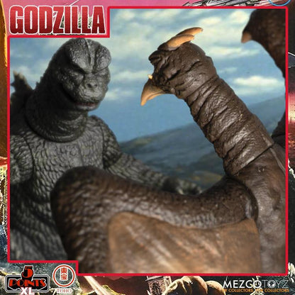 Destroy All Monsters 5 Points XL Round 1 Deluxe Boxed Set Figura Mezco