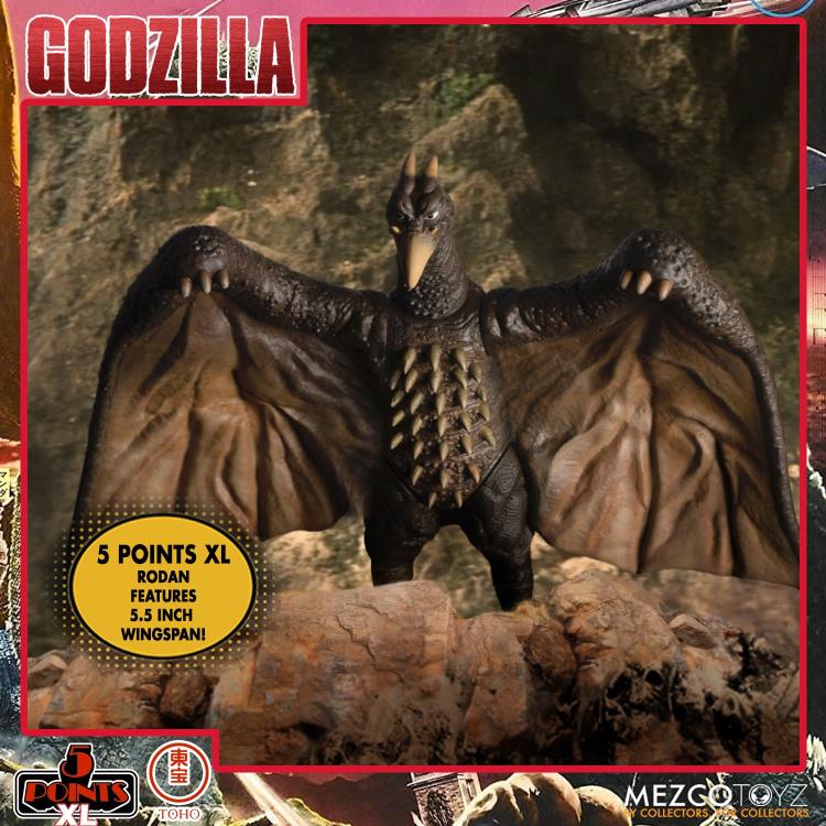 Destroy All Monsters 5 Points XL Round 1 Deluxe Boxed Set Figura Mezco