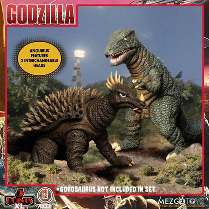 Destroy All Monsters 5 Points XL Round 1 Deluxe Boxed Set Figura Mezco