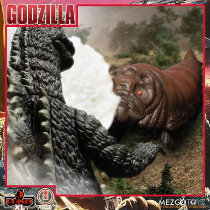 Destroy All Monsters 5 Points XL Round 1 Deluxe Boxed Set Figura Mezco