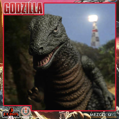 Destroy All Monsters 5 Points XL Round 2 Deluxe Boxed Set Figura Mezco