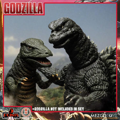 Destroy All Monsters 5 Points XL Round 2 Deluxe Boxed Set Figura Mezco