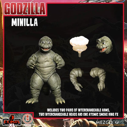 Destroy All Monsters 5 Points XL Round 2 Deluxe Boxed Set Figura Mezco