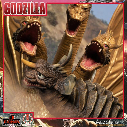 Destroy All Monsters 5 Points XL Round 2 Deluxe Boxed Set Figura Mezco