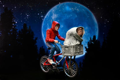 E.T. 40th Anniversary Elliot & E.T. on Bicycle Figura Neca
