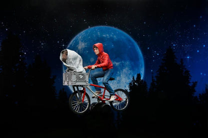 E.T. 40th Anniversary Elliot & E.T. on Bicycle Figura Neca