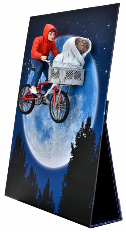 E.T. 40th Anniversary Elliot & E.T. on Bicycle Figura Neca