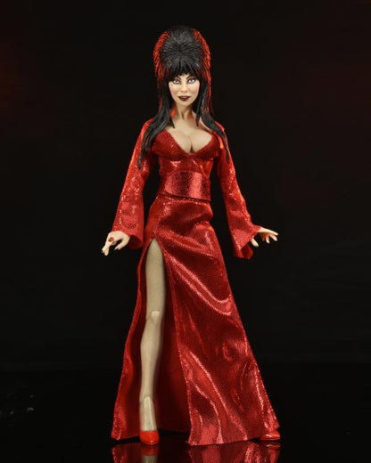 Elvira, Mistress of the Dark Elvira (Red, Fright, and Boo Ver.) Clothed Action Figura