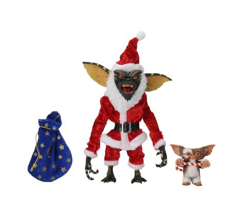 Gremlins - Santa Stripe & Gizmo Neca