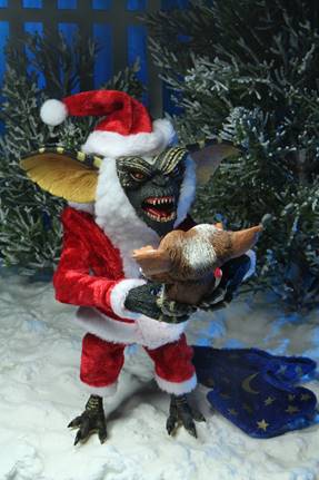 Gremlins - Santa Stripe & Gizmo Neca