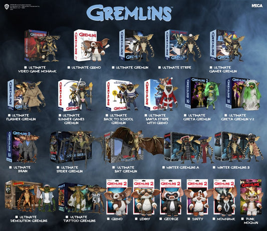 Guía visual de Gremlins Neca