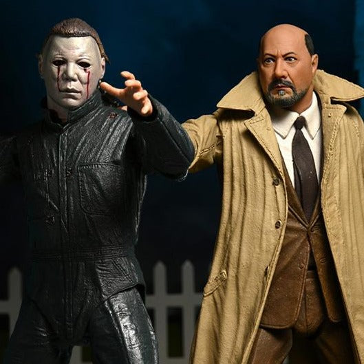 Halloween 2 Ultimate Michael Myers & Dr. Loomis Two-Pack Neca