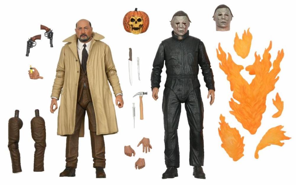 Halloween 2 Ultimate Michael Myers & Dr. Loomis Two-Pack Neca