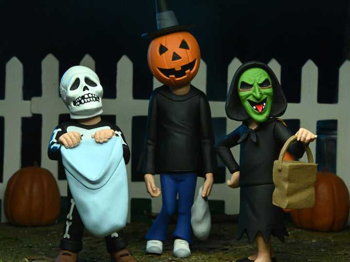 Halloween III Season of the Witch Toony Terrors Trick or Treaters Three-Pack Neca