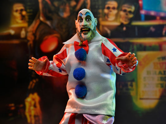 House of 1000 Corpses 20th Anniversary Captain Spaulding Clothed Figura Neca