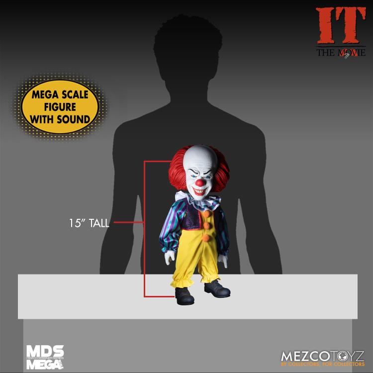 IT (1990) MDS Mega Scale Pennywise Mezco