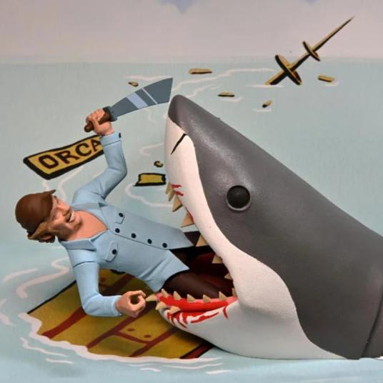 Jaws Toony Terrors Jaws & Quint Two-Pack Neca