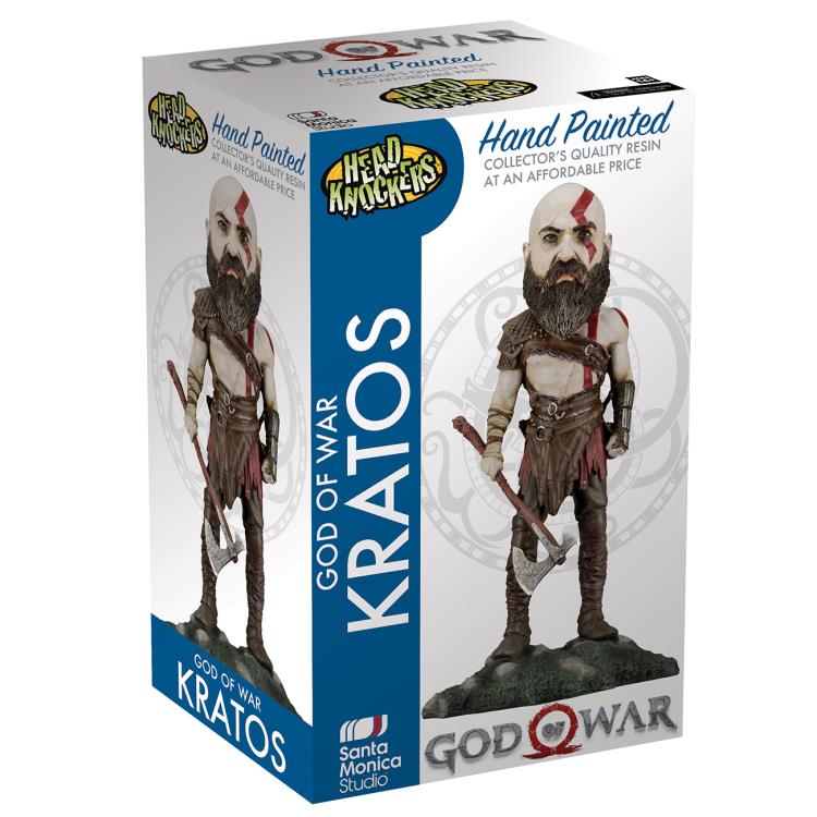 Kratos Head Knockers Estatuilla Neca