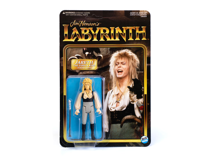 Labyrinth Jareth the Goblin King Retro Action Figura