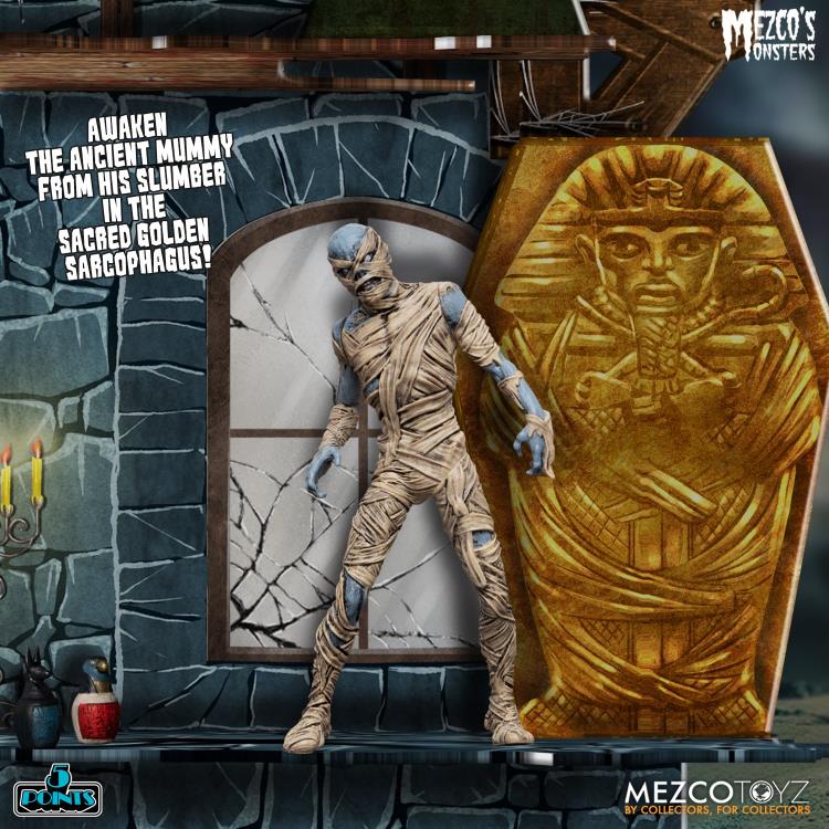 Monsters 5 Points Tower of Fear Deluxe Boxed Set Mezco