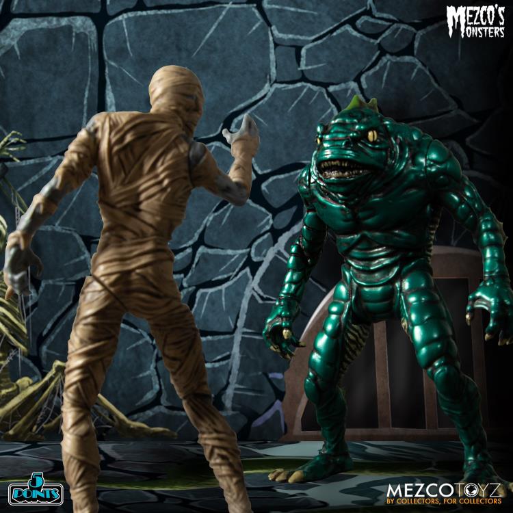 Monsters 5 Points Tower of Fear Deluxe Boxed Set Mezco Preventa