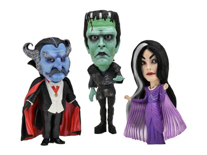 Rob Zombie's The Munsters Little Big Head Figuras 3-Pack Neca