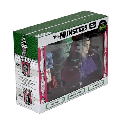 Rob Zombie's The Munsters Little Big Head Figuras 3-Pack Neca