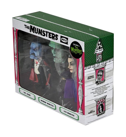 Rob Zombie's The Munsters Little Big Head Figuras 3-Pack Neca