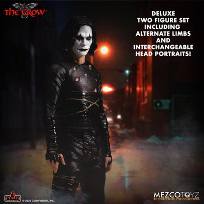 The Crow 5 Points Deluxe Set Figura Mezco Toyz
