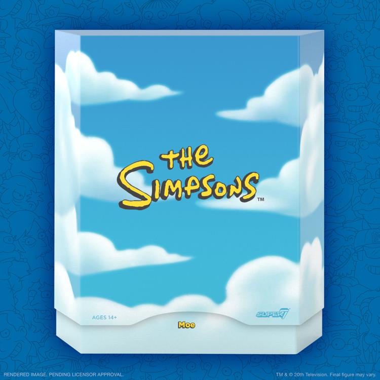 Tapa externa de The Simpsons Ultimates Moe Super7
