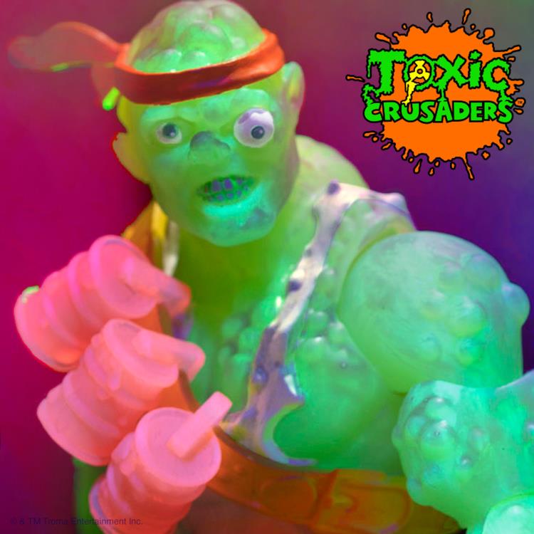 Toxic Crusaders Ultimates Toxie (Radioactive Red Rage) Figura