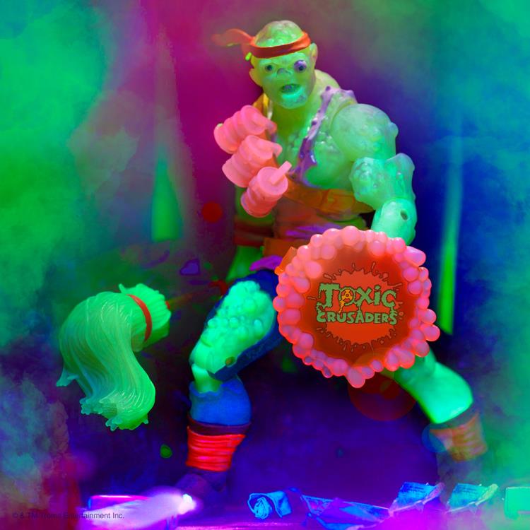 Toxic Crusaders Ultimates Toxie (Radioactive Red Rage) Figura