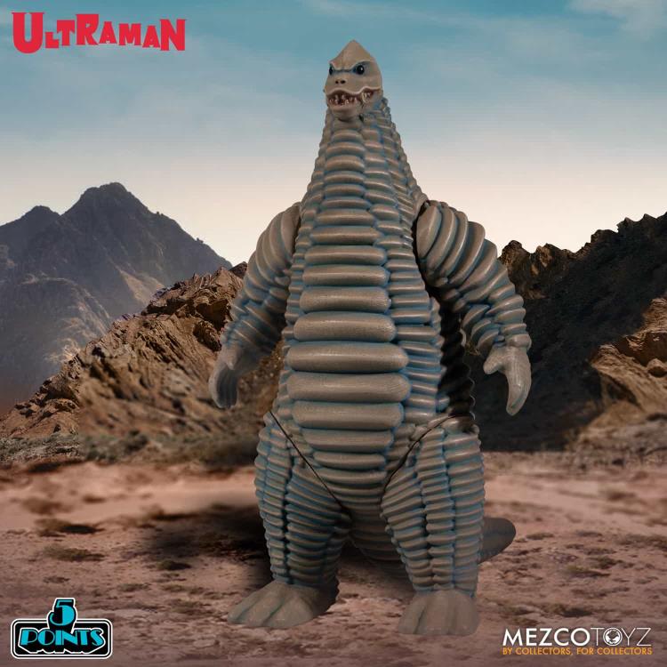 Ultraman 5 Points Ultraman and Red King Box Set Mezco