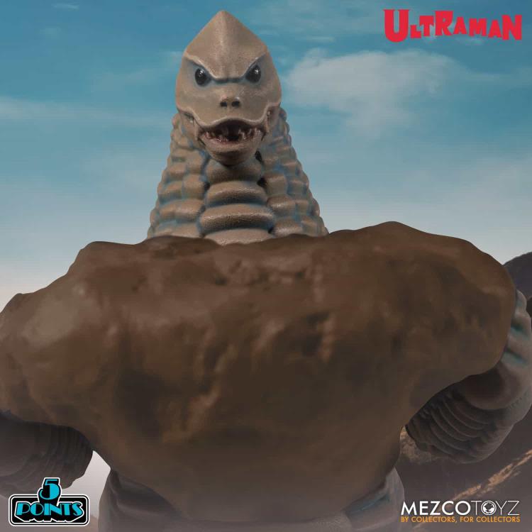 Ultraman 5 Points Ultraman and Red King Box Set Mezco