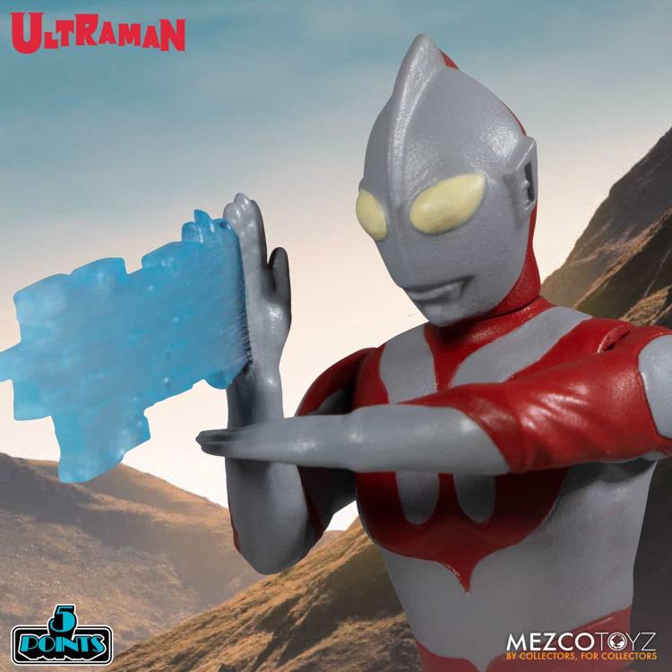 Ultraman 5 Points Ultraman and Red King Box Set Mezco