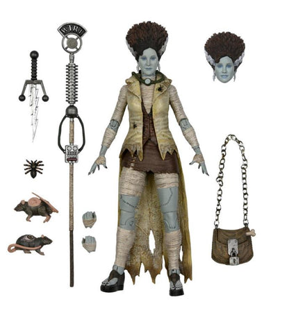 Universal Monsters x TMNT Ultimate April O'Neil as The Bride Of Frankenstein Neca