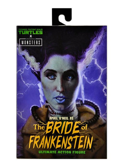Universal Monsters x TMNT Ultimate April O'Neil as The Bride Of Frankenstein Neca