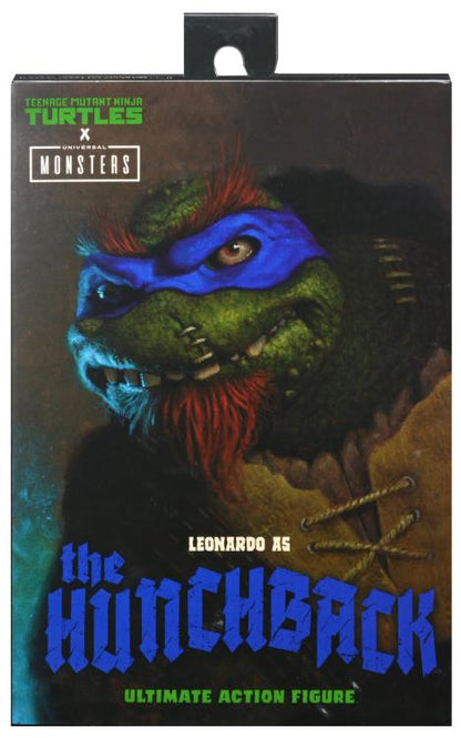 Universal Monsters x Teenage Mutant Ninja Turtles Ultimate Leonardo as The Hunchback Figura Neca